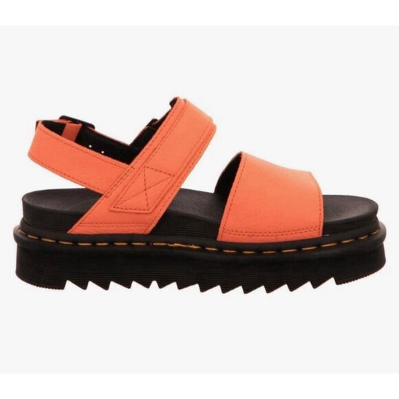 Dr. Martens Women’s Voss Sandals US 6 Fisherman 37 Hydro Leather Platform Adjust - Picture 2 of 4